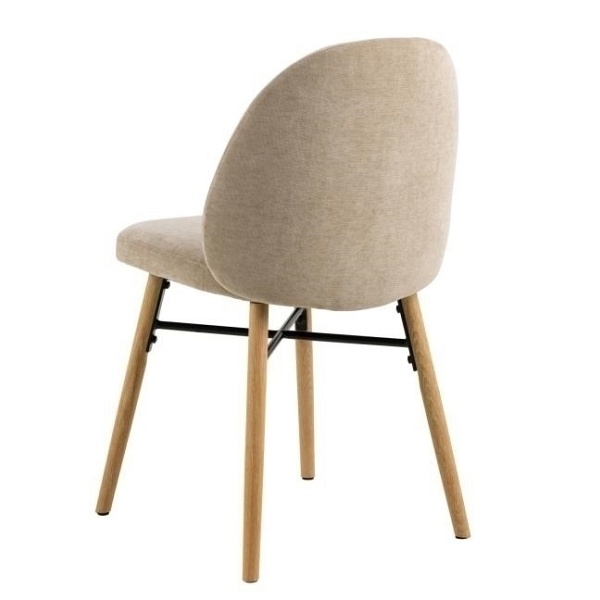 Krzesło Sophia beżowe/ dąb Danny 3 - ACTONA